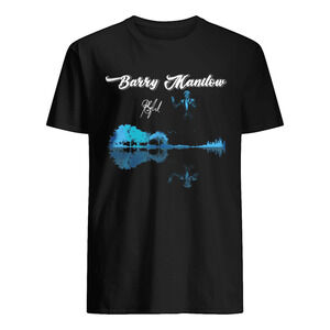 Barry Manilow Guitar Water Reflection Shirt